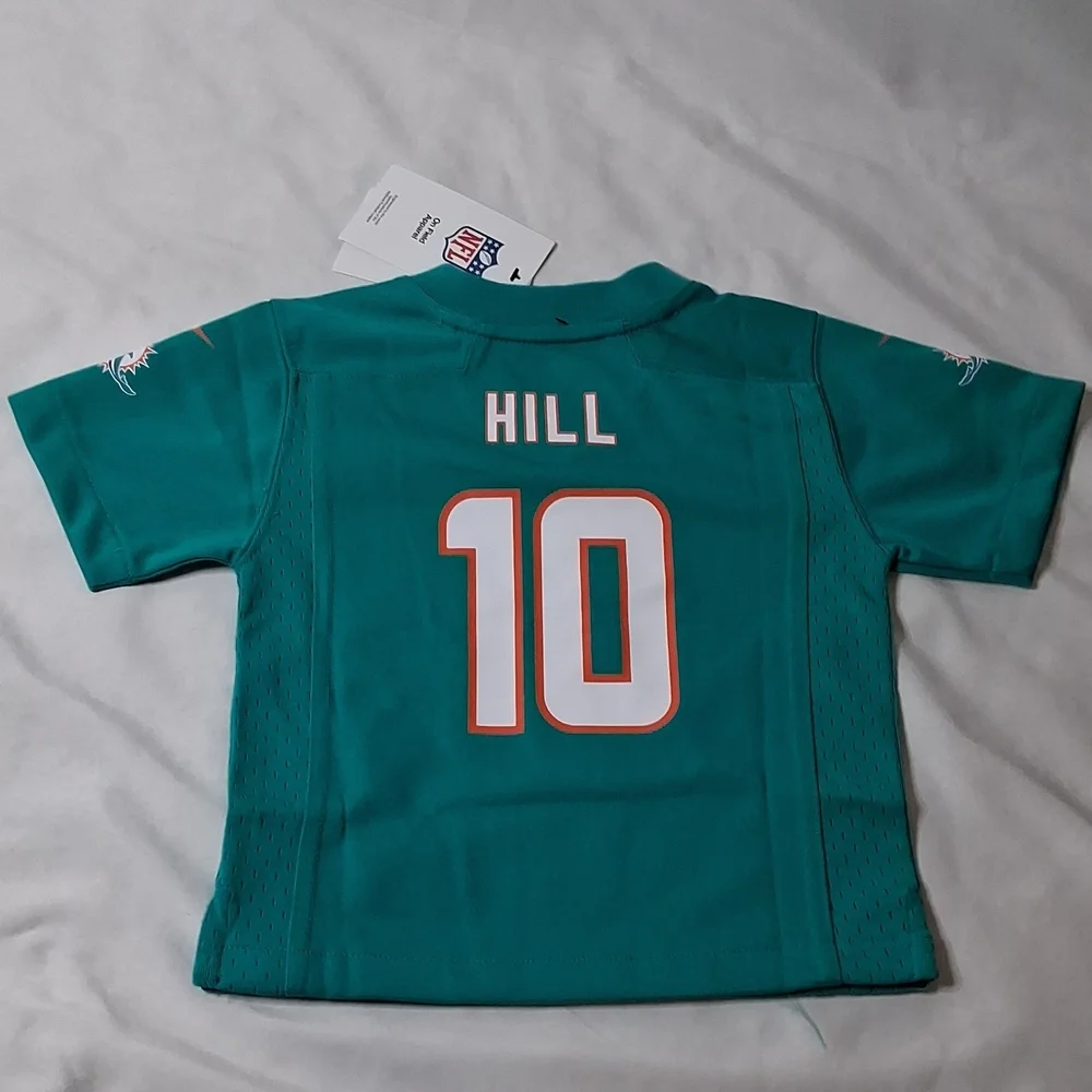 Nike Kids Miami Dolphins #10 Teal Football Jersey